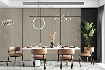 揭阳轻奢风格-餐厅