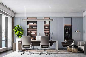 揭阳轻奢风格-书房