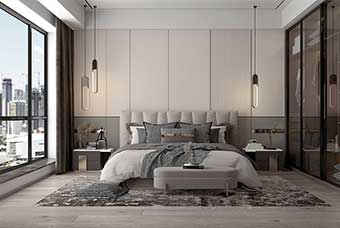 揭阳现代风格-卧室