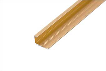 揭阳航空纤维墙咔铝合金边条（钛金氧化）