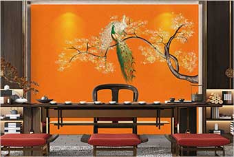 揭阳森佰汇航空纤维墙咔（春花秋月）