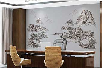 揭阳森佰汇航空纤维墙咔(山水之间)