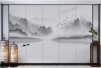 揭阳森佰汇航空纤维(山水画系列)